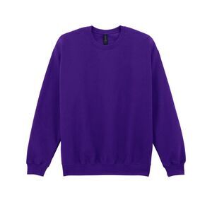 Gildan Unisex Adult Softstyle Fleece Midweight Pullover / Purple